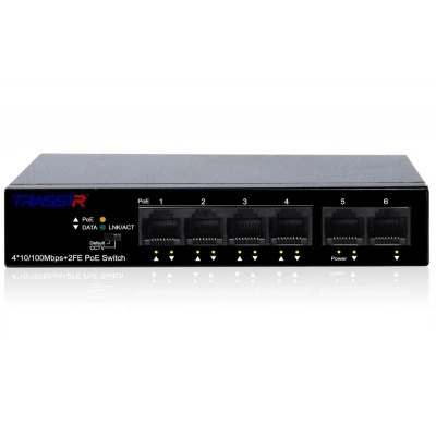 TRASSIR TR-NS1106-60-4POE Сетевое оборудование TRASSIR TR-NS1106-60-4POE Сетевое оборудование