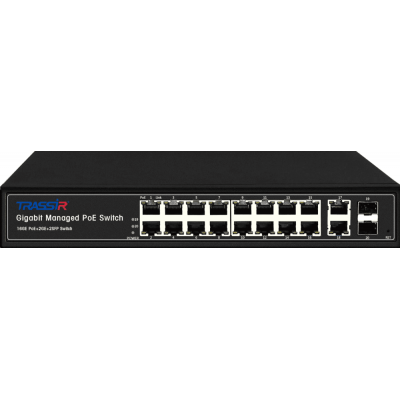 TRASSIR TR-NS24202S-300-16PoE Сетевое оборудование