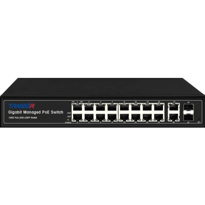TRASSIR TR-NS24202S-300-16PoE Сетевое оборудование TRASSIR TR-NS24202S-300-16PoE Сетевое оборудование
