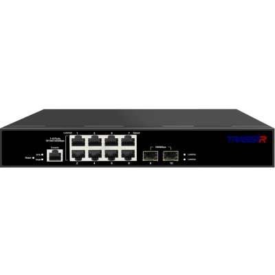 TRASSIR TR-NS24102S-120-8PoE Сетевое оборудование TRASSIR TR-NS24102S-120-8PoE Сетевое оборудование