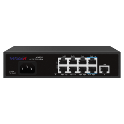 TRASSIR TR-NS1109-120-8PoE Сетевое оборудование