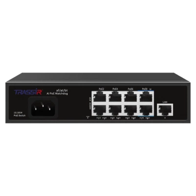 TRASSIR TR-NS1109-120-8PoE Сетевое оборудование TRASSIR TR-NS1109-120-8PoE Сетевое оборудование