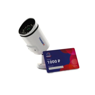 TRASSIR TR-D2121IR3 v6 2.8 Cloud1000 Комплект видеонаблюдения TRASSIR TR-D2121IR3 v6 2.8 Cloud1000 Комплект видеонаблюдения