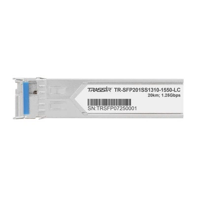 TRASSIR TR-SFP201SS1310-1550-LC Сетевое оборудование TRASSIR TR-SFP201SS1310-1550-LC Сетевое оборудование